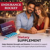 Endurance Rocket etiqueta con lista de ingredientes visible para transparencia informativa