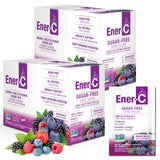 Ener-C frente del empaque Mixed Berry mostrando caja y beneficios