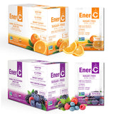 Ener-C frente del empaque mostrando 60 sobres y beneficios visibles