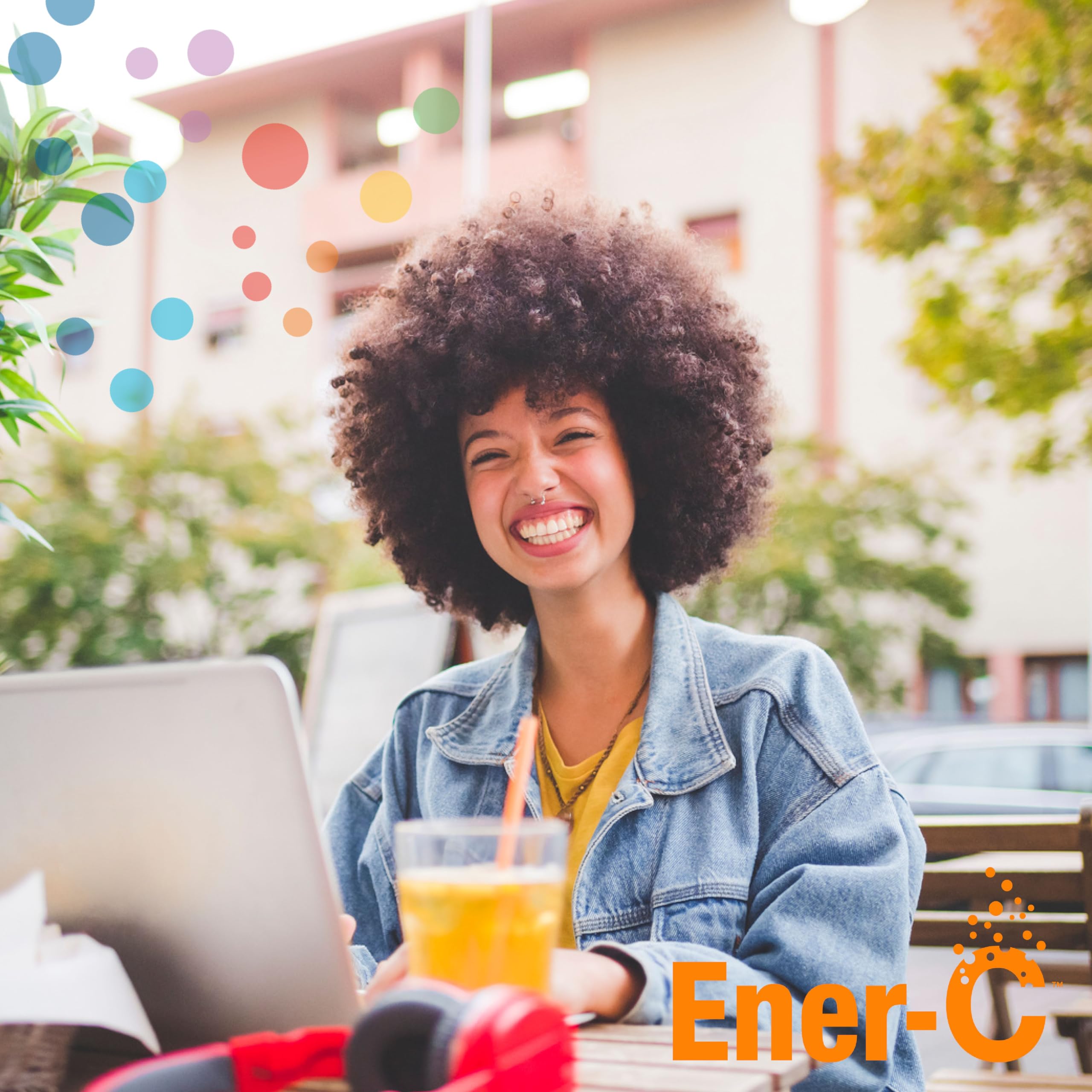 Ener-C extractos de durazno y mango que realzan el sabor natural y vitamina C