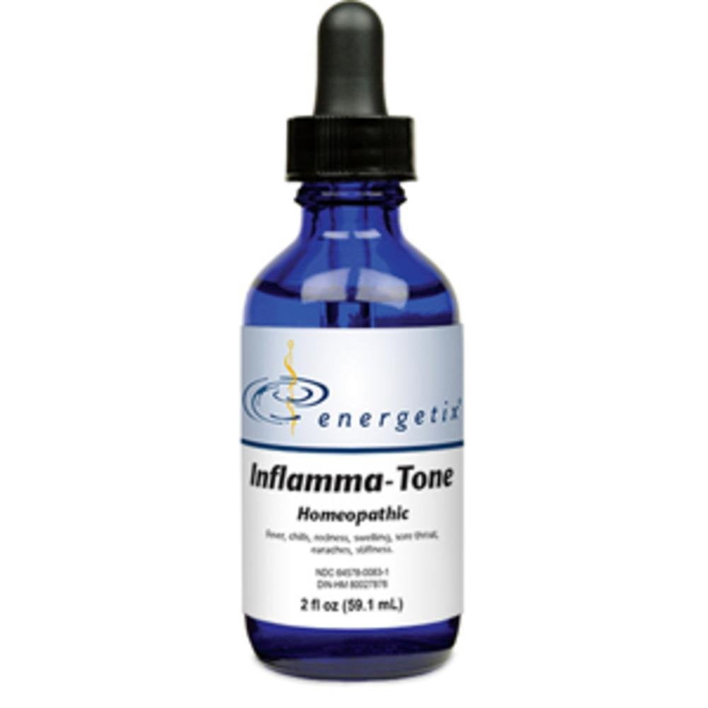 Energetix Inflamma‑Tone vista frontal, envase compacto y práctico