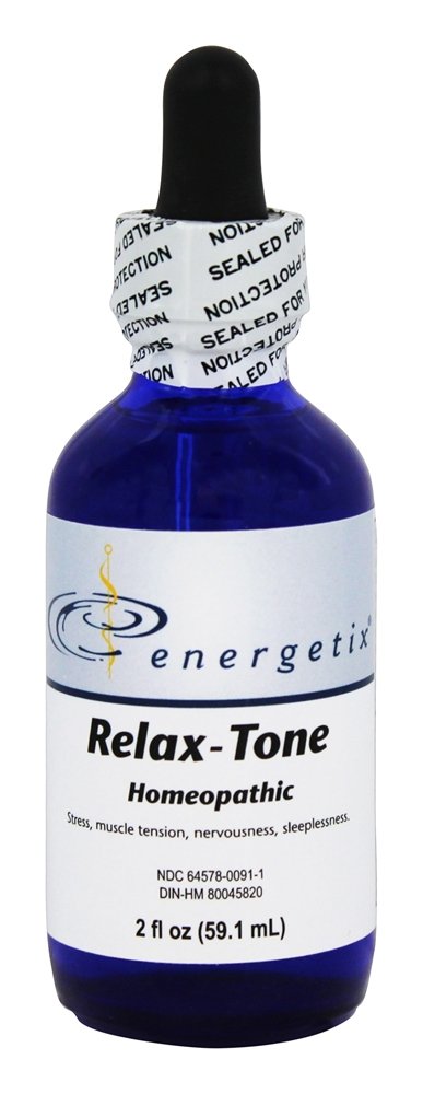 Energetix botella frontal 2 oz mostrando etiqueta clara y dosis segura