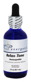 Energetix botella frontal 2 oz mostrando etiqueta clara y dosis segura