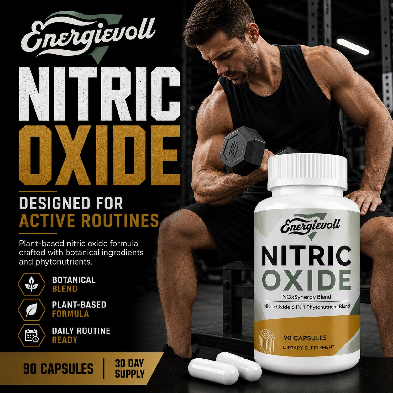 Energievoll remolacha como ingrediente principal que aporta nitratos naturales