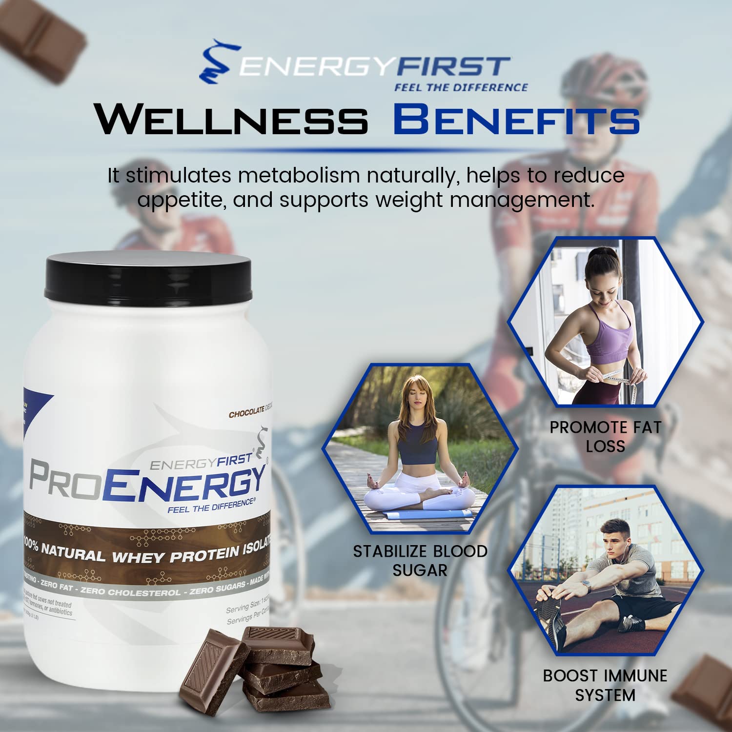 EnergyFirst etiqueta nutricional legible con información de proteínas