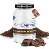 EnergyFirst envase frontal mostrando la marca y sabor chocolate práctico