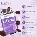 Enerlix primer plano de textura de gominola con superficie masticable y atractivo visual
