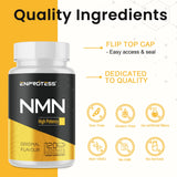 Enprotess etiqueta con información nutricional y pureza certificada