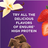Ensure etiqueta nutricional resaltando 16 g proteína y vitaminas