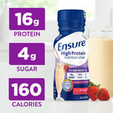 Ensure batido fresa en mano listo para beber y fácil transporte
