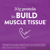 Ensure etiqueta nutricional detallada mostrando cantidades clave