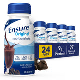 Ensure envase frontal Dark Chocolate mostrando marca y tamaño práctico