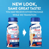 Ensure Plus fresa vista lateral del embalaje para almacenamiento fácil