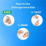 EnterogerminaKids comparación de tamaño contra una moneda para referencia visual