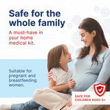 Enterosgel tubo en mano para comparar tamaño y cantidad conveniente