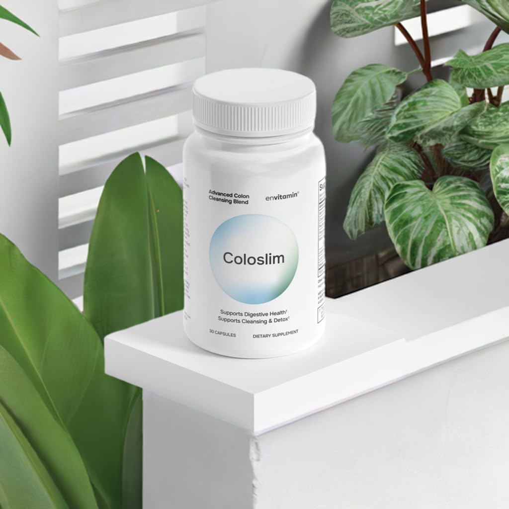 envitamin Coloslim comparación de tamaño para visualizar porción real
