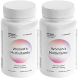envitamin frontal del pack de dos frascos mostrando etiqueta y beneficios visibles