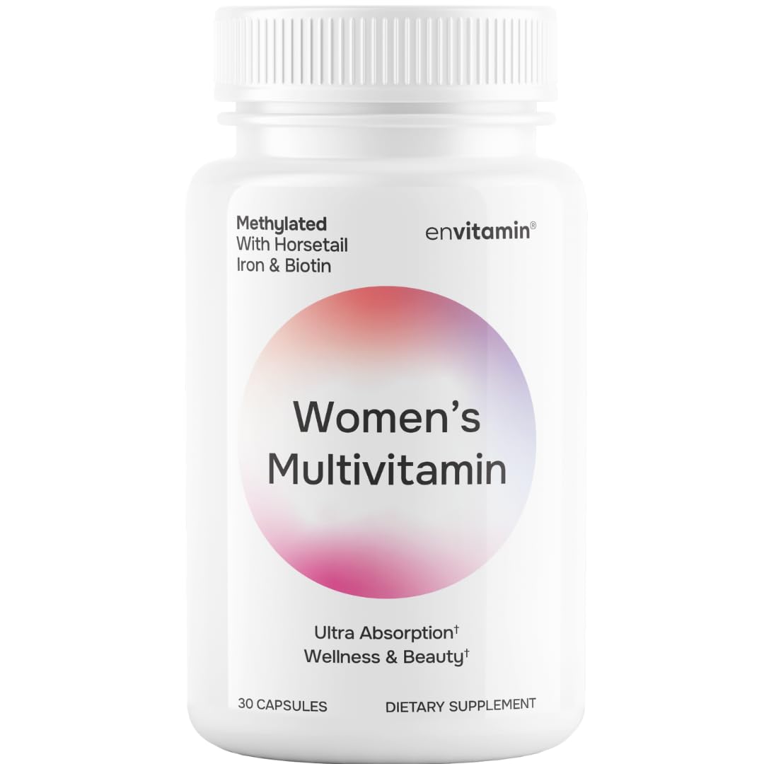 envitamin frontal del envase mostrando la marca y beneficio de absorción