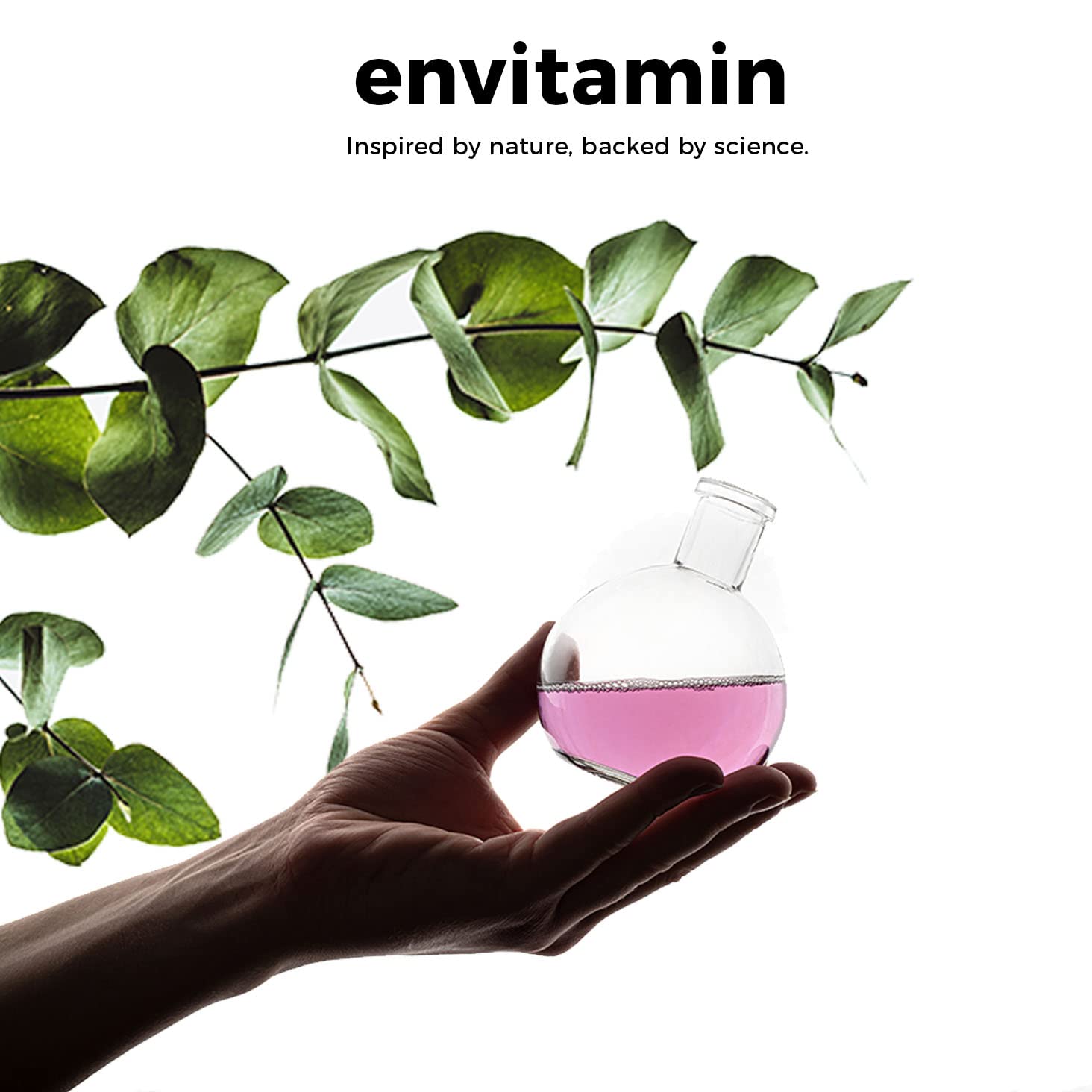 envitamin sello hecho en ee. uu. mostrando garantía de fabricación segura