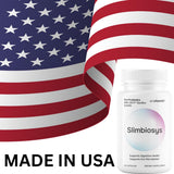 envitamin Slimbiosys Ultra comparación de tamaño con monedas para referencia visual