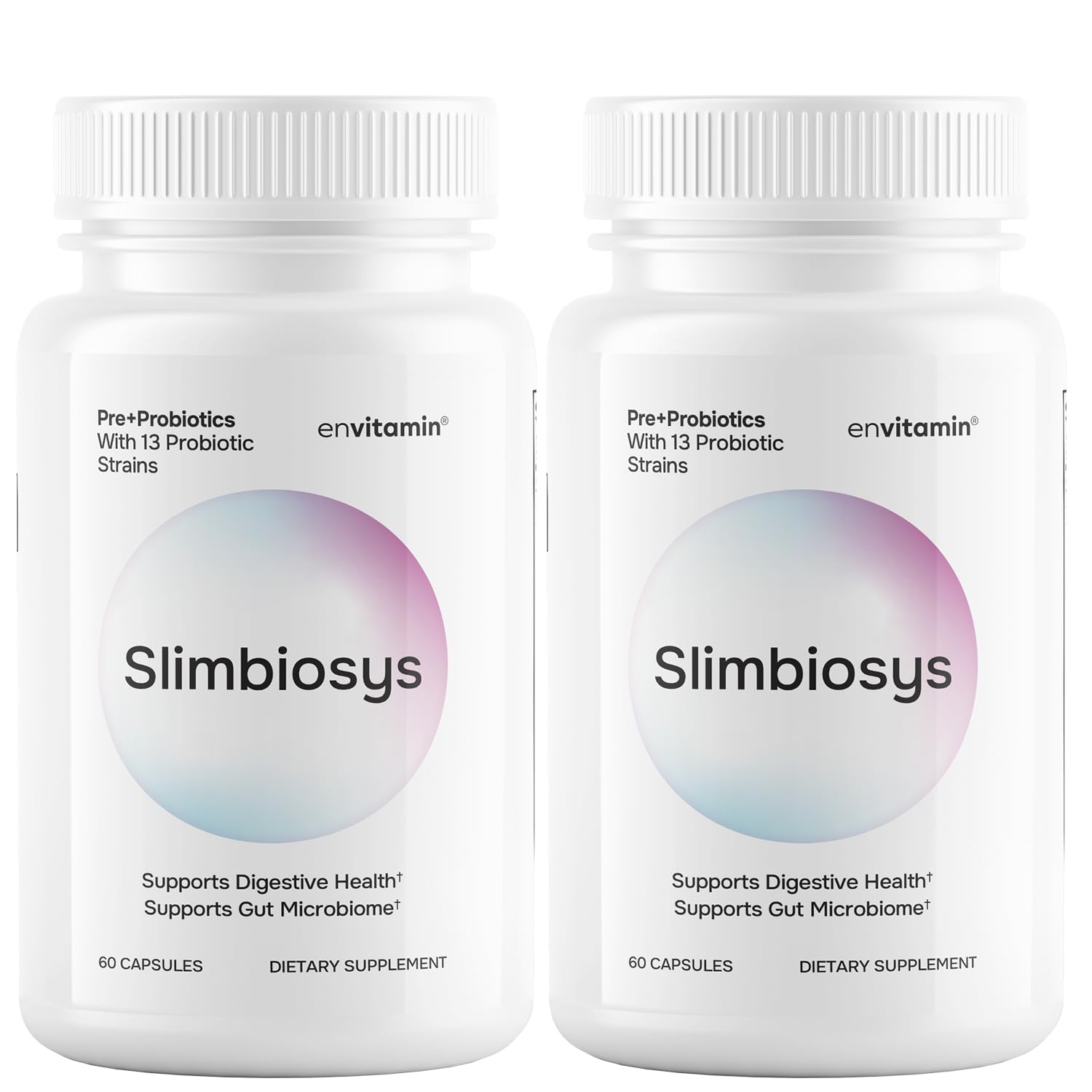 envitamin Slimbiosys Ultra vista frontal del envase mostrando información clara