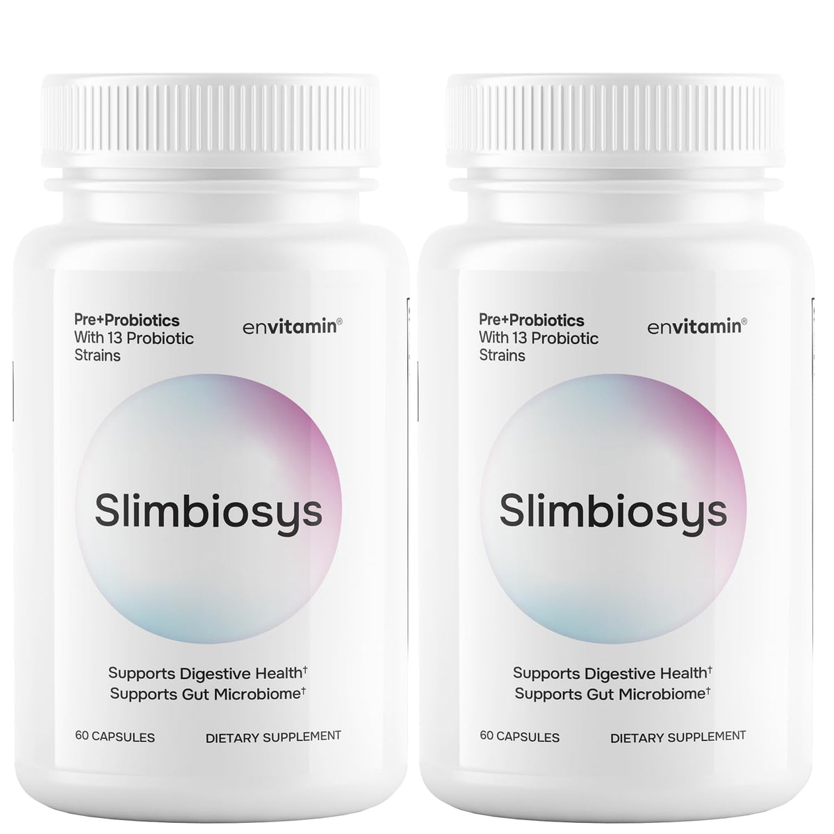 envitamin Slimbiosys Ultra vista frontal del envase mostrando información clara