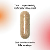 envitamin detalle de etiqueta con lista de ingredientes y pautas