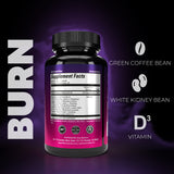 Envy Nutrition ingredientes naturales con extracto de café verde visible
