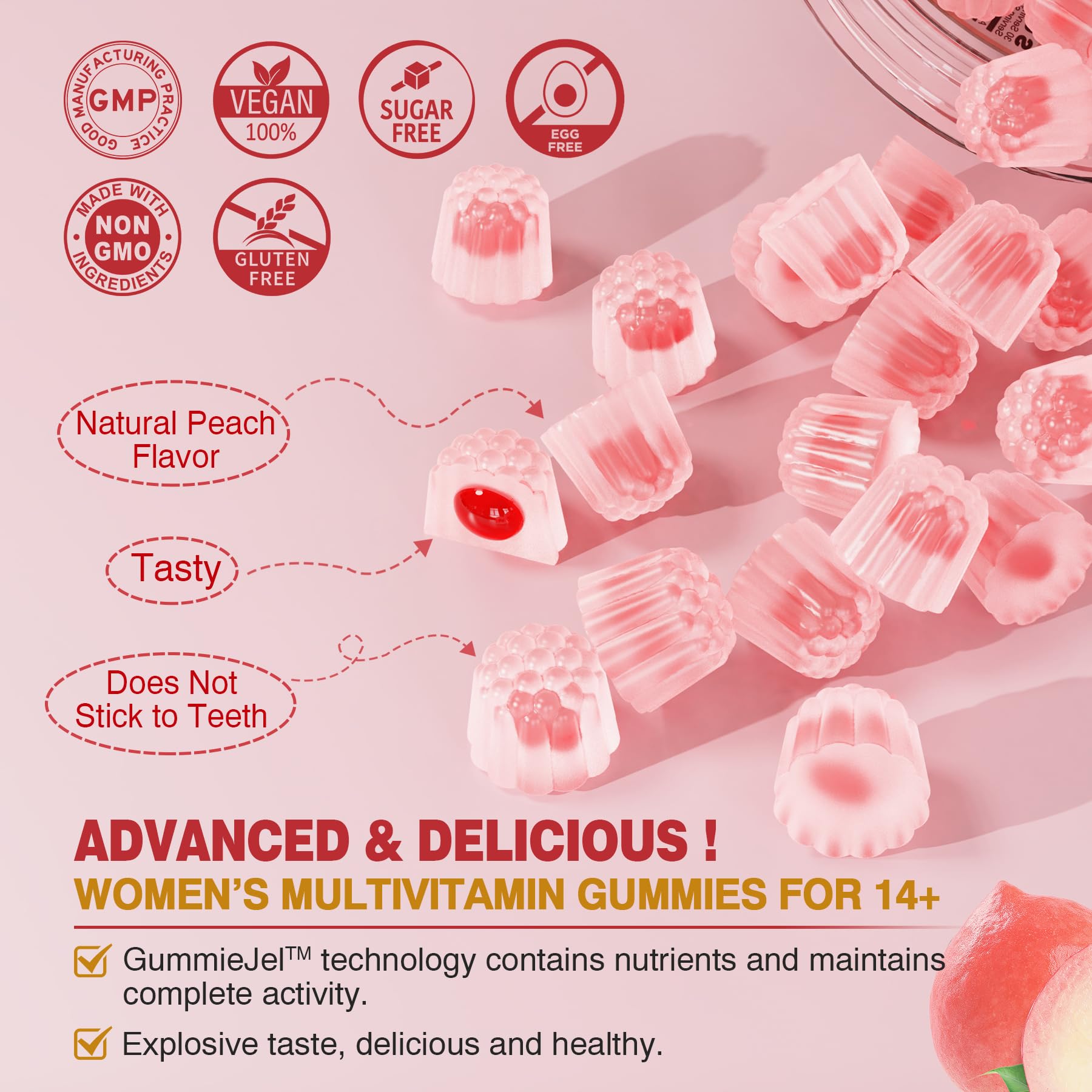 EnvyCure etiqueta con tabla nutricional, transparencia y datos de vitaminas metiladas