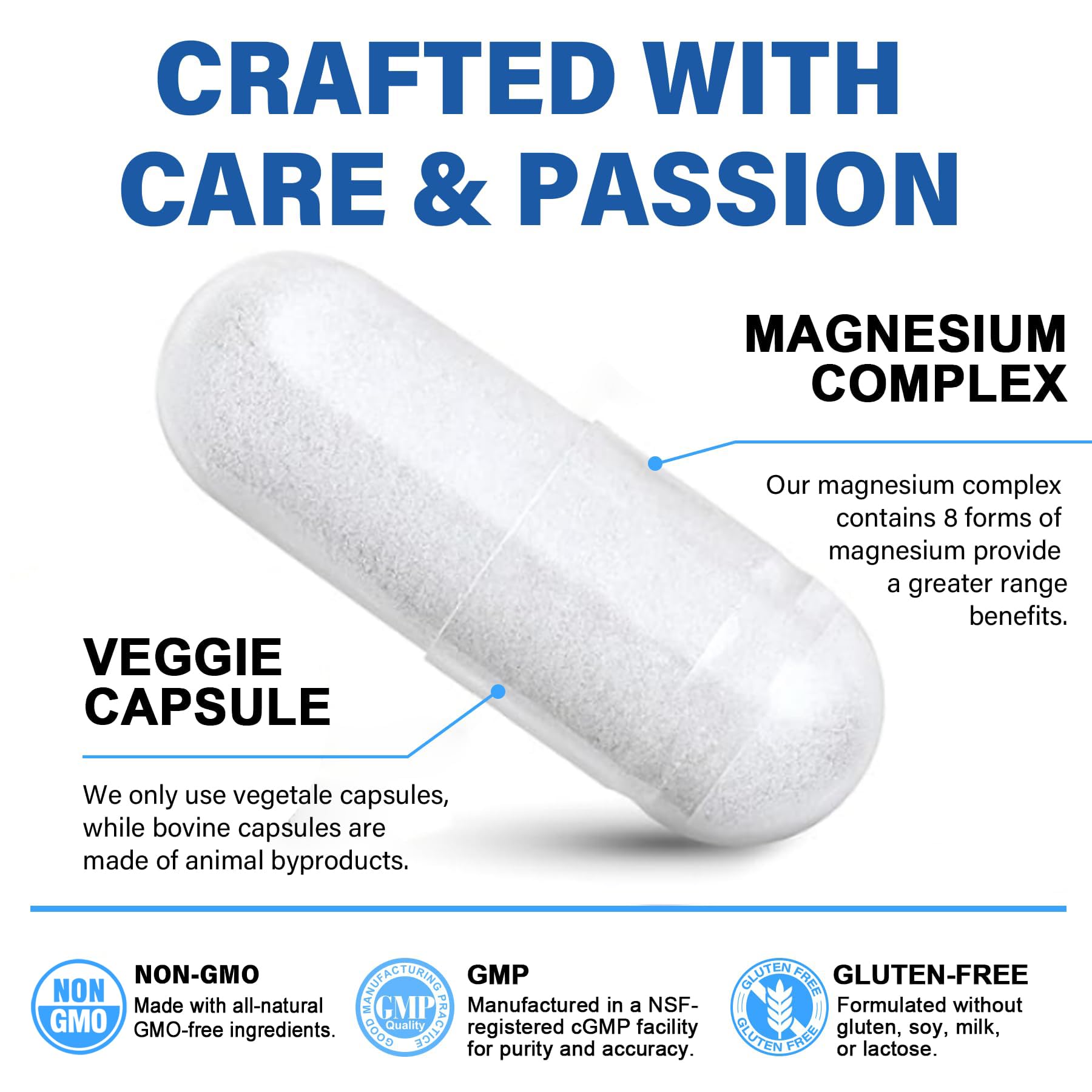 EnvyCure etiqueta con lista de ingredientes, beneficio transparencia y pureza