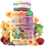 EnvyCure empaque frontal mostrando multivitamínico vegano y beneficios