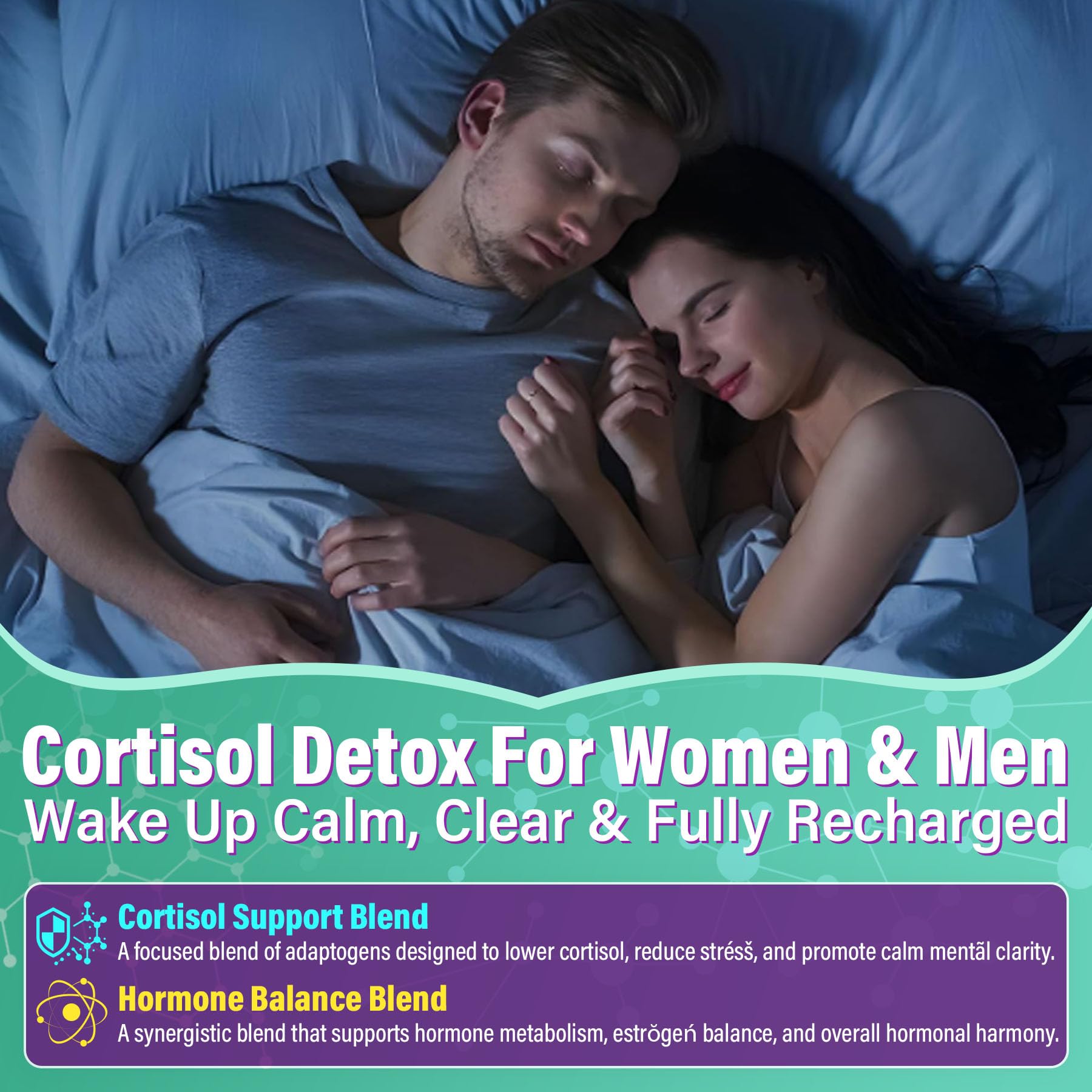 EnvyCure ambientación nocturna con gomas, transmite ayuda para dormir mejor
