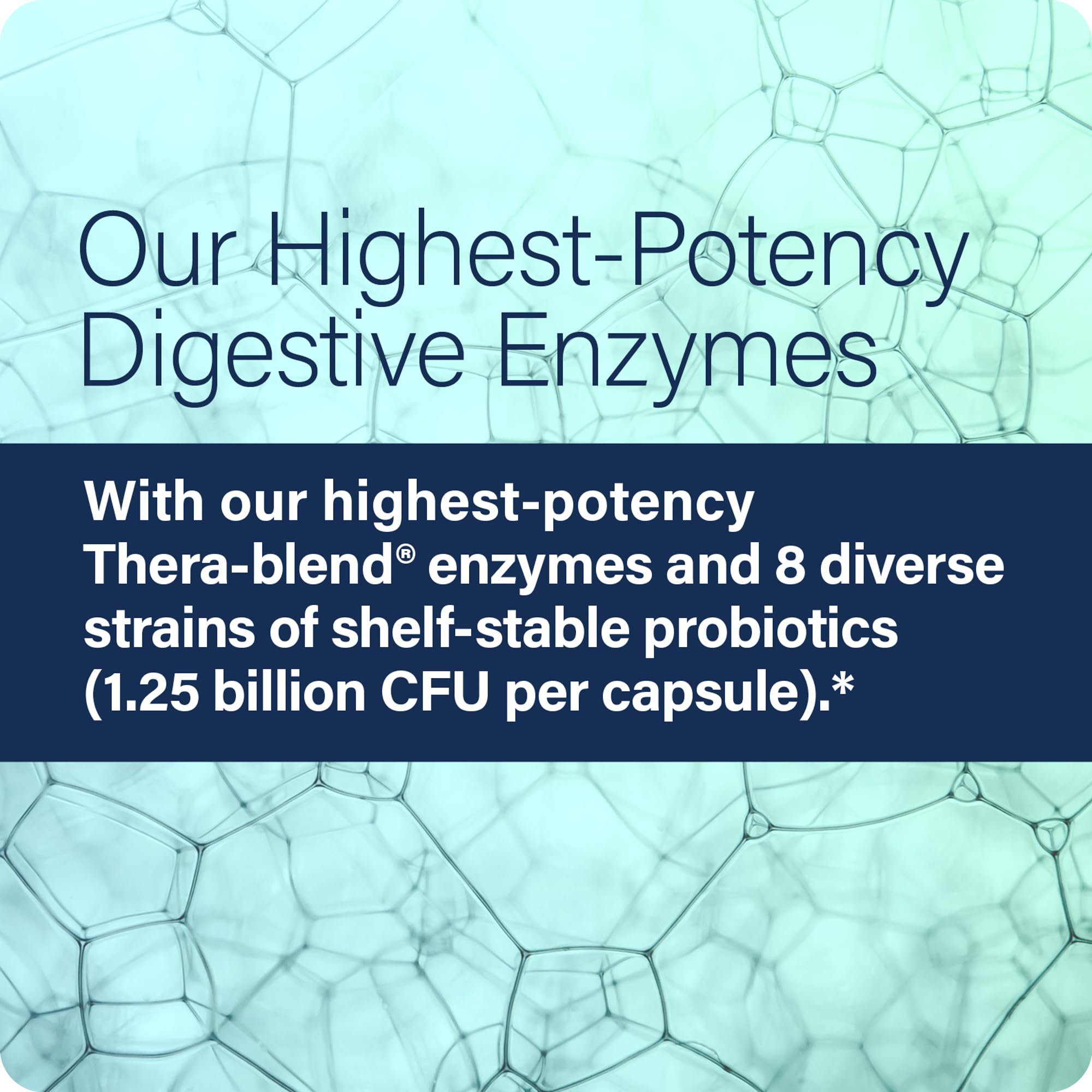 Enzyme Science cápsula junto a comida para uso y alivio post‑comida