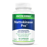 Enzyme Science envase frontal mostrando nattokinase pro y beneficio circulatorio