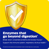Enzymedica sellos de certificación no GMO vegano kosher y sin gluten