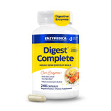 Enzymedica Digest Complete frente del envase mostrando 240 cápsulas y claridad del producto