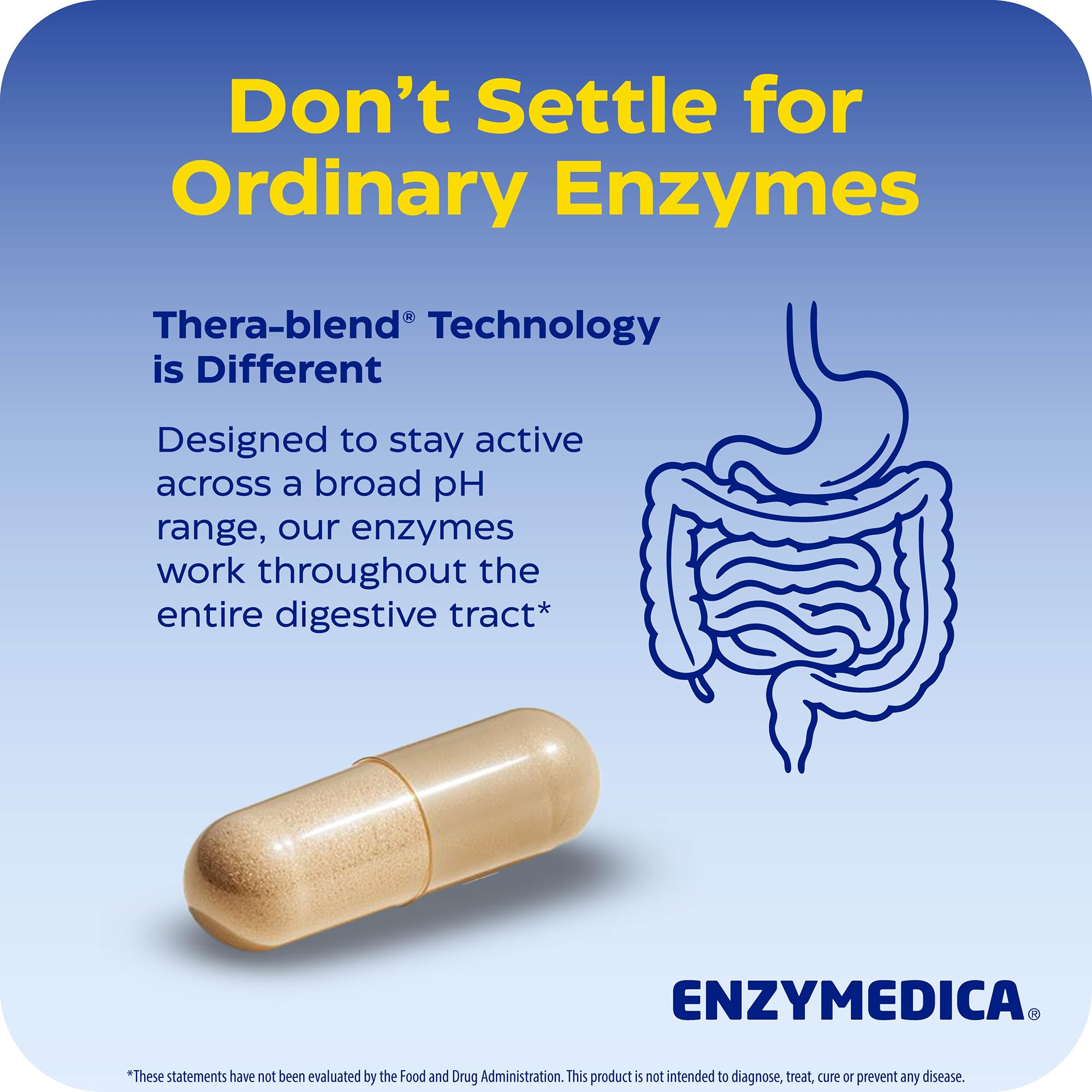 Persona comiendo con expresión cómoda usando Enzymedica Digest Gold para alivio