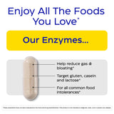 Enzymedica Digest Spectrum cápsulas abiertas mostrando tamaño y facilidad