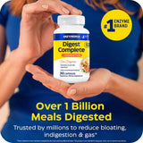 Enzymedica en entorno de mesa para transmitir alivio digestivo cotidiano