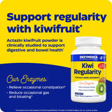 Enzymedica kiwis frescos y corte mostrando ingredientes naturales y prebióticos
