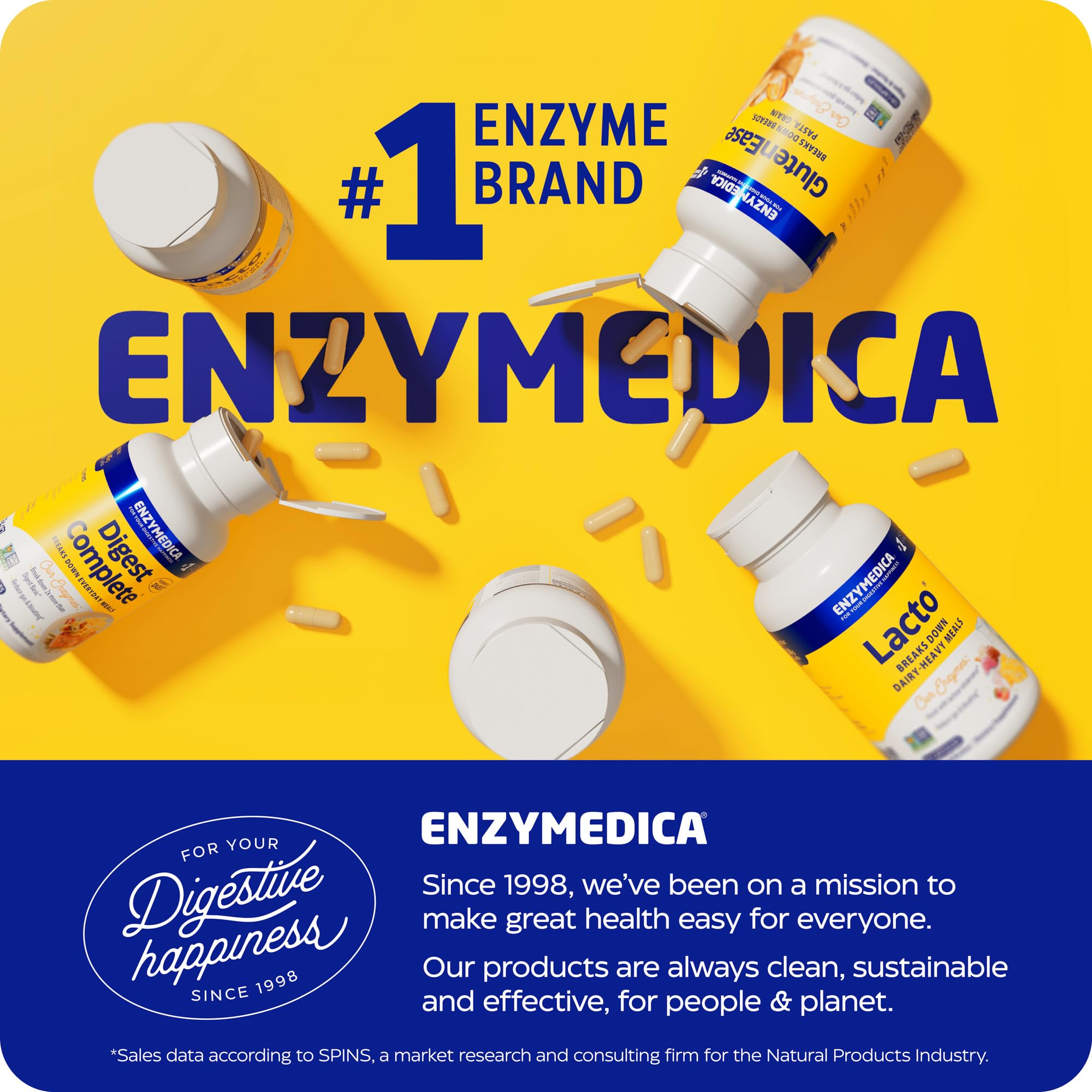 Enzymedica Natto-K ingredientes en primer plano evidenciando pureza