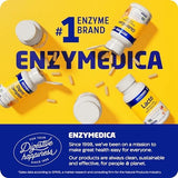 Enzymedica Natto-K textura del contenido en polvo dentro de cápsula