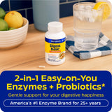 Enzymedica gráfico del probiótico DE111 que apoya el microbioma