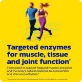 Enzymedica Repair Gold siendo tomado tras ejercicio para recuperación muscular