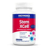 Enzymedica Stem XCell frontal del envase mostrando etiqueta y beneficios