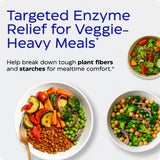 Enzymedica VeggieGest detalle de textura de la cápsula para confianza