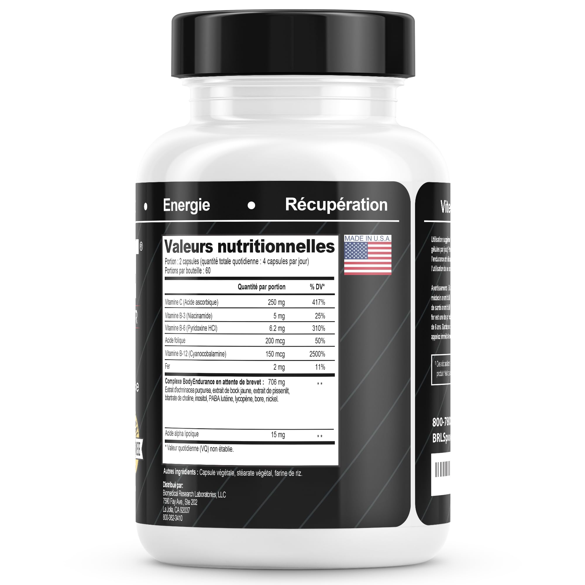 EPO-Boost comparación de tamaño del frasco para evaluar dosis y portabilidad