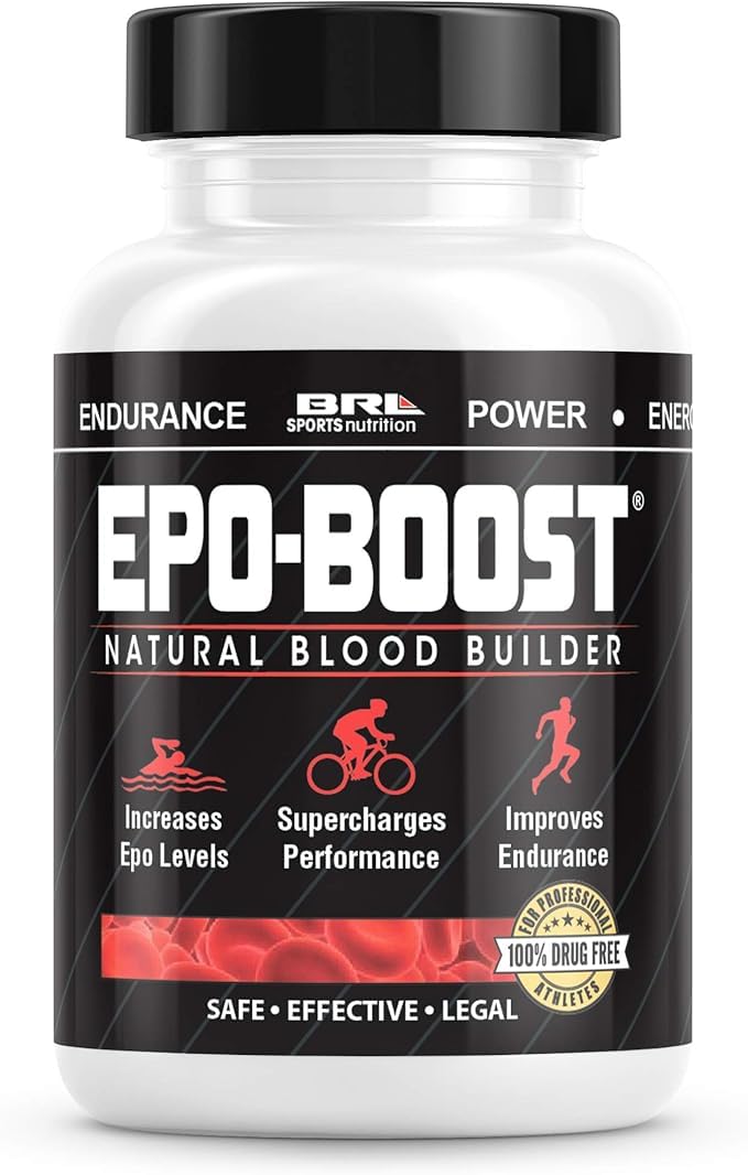 EPO-Boost vista frontal del envase mostrando fórmula y beneficio para energía
