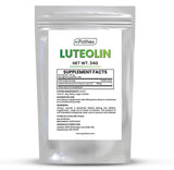 ePothex Luteolin Powder envase frontal mostrando etiqueta y beneficio de pureza