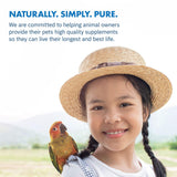 Equa Holistics detalle de la etiqueta con ingredientes y garantía de calidad